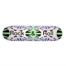 Felsen-u. RollenFraktalSkateboard Individuelle Skatedecks