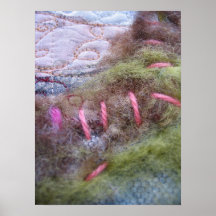 Felted Landschaft Posterdrucke