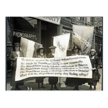 Feminist-Protest Republicans, 1920 Postkarte