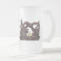 Feng Shui Drache u. Phoenix Kaffee Tassen