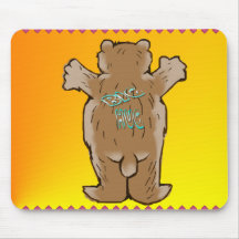 Feste Umarmung Mousepad