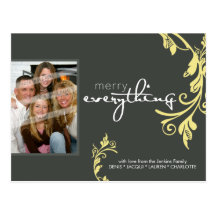FESTLICHE FOTO-POSTKARTE:: mutige Rebe 1L