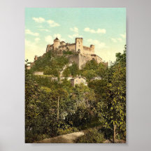 Festung Hoch-Salzburg (d.h., Hohensalzburg), Salz Poster