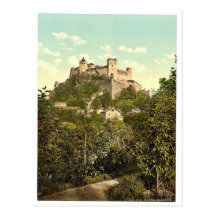 Festung Hoch-Salzburg (d.h., Hohensalzburg), Salz Postkarte