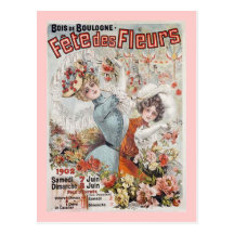Fete de Fleurs Postkarten