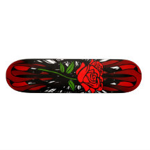 Feuer u. Rosen Skateboard Bretter