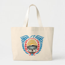 Feuerland-Wappen Taschen-Tasche