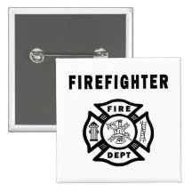 Feuerwehrmann-Feuer-Abteilung Anstecknadelbuttons