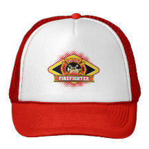 Feuerwehrmann-Logo Netzkappen