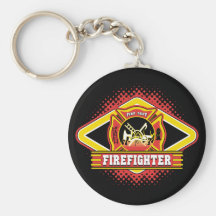 Feuerwehrmann-Logo Schlüsselbänder