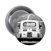 Fiat 500 in Rom Button