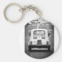Fiat 500 in Rom Schlüsselband