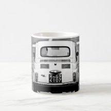Fiat 500 in Rom Teetasse