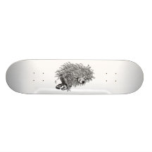 Fidel der kleine Wuschel Skate Board