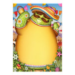 Fiesta-Party Inviations Fiesta-Briefpapier Ankündigung