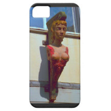 Figurehead from Dutch 19th cenyury Schooner, iPhone 5 Cases