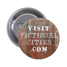 Fiktives Stadtwand-Abzeichen Anstecknadelbutton