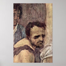 Filippino Lippi - Gesicht eines Schufts Posterdruck