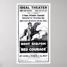 Film-Anzeigenplakat SchreiGibson 1921 Vintages