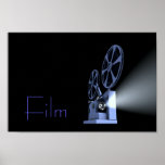 Film-Projektor-Plakat