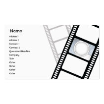 Filmstrip - Geschäft visitenkarten