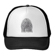 fingerprint with bar code design kappen