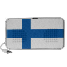 Finland Flag iPod Speakers