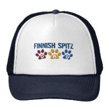 FINNISCHER SPITZ Vati-Tatzen-Druck 1 Baseball Mütze