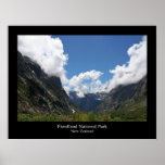 Fiordland Plakat Nationalpark-3