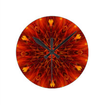 Fire Fractal 3 Clocks
