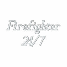 Firefighter-24/7-Personalize Name Jacke