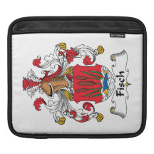 Fisch Family Crest iPad Sleeve