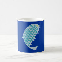 Fisch Indianer fish Native American Kaffeetasse