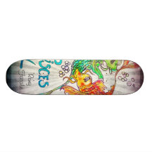Fisch-Skateboard Skateboardbrett