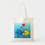 Fische in der Liebe Tragetasche