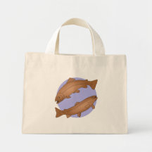Fische Leinentaschen