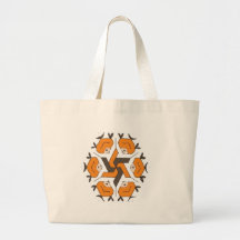 Fische Rangoli Tasche