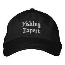 Fischen-Experte Bestickte Mützen