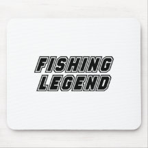Fischen-Legende Mousepad