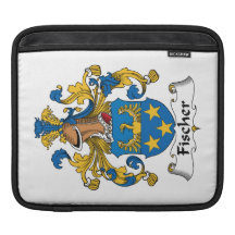 Fischer Family Crest Sleeve For iPads