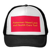 Fischerbedarfs-Liebe und -gesundheitswesen auch! H Kappe