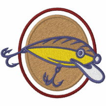 Fischerei des Köders Besticktes Polo Hemd