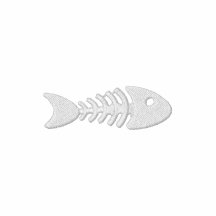 Fishbone Besticktes Poloshirt