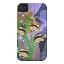 Fishlife Blasen iPhone 4 Case-Mate Hülle
