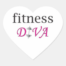 Fitness-Diva Sticker