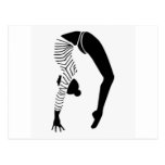Fitness Postkarte