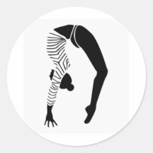 Fitness Runde Sticker