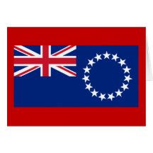 Flagge der Cookinseln Karten