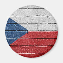 Flagge der Tschechischen Republik Magnete