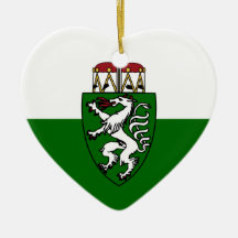 Flagge Steiermarks (Staat), Österreich Weihnachtsornament